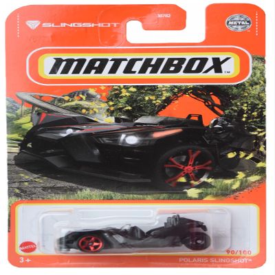 DieCast Matchbox Polaris Slingshot, Black 90/100