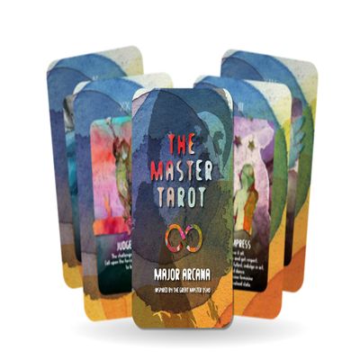 Ibiza Tarot- The Master Tarot - Major Arcana| Fortune Telling Tarot Cards Deck for Beginners |Authentic Tarot Experience - Set of 22 Cards