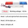 ShareGoo Simulation RC Car Police Lights Night Flash LED Light Lamp Roof Light Decoration Compatible with Traxxas HSP HPI Tamiya 4WD Axial Arrma 1/10 1/8 RC Rally Cars Truck view 3