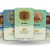 Ibiza Tarot Love Monster Tarot - Yes No - Major Arcana Cards | Fortune Telling Tarot Cards Deck for Beginners | Authentic Tarot Experience - Set of 22 Cards view 1