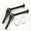 Front Steel Universal Drive Swing Shafts CVD-1PR Set Black for RC 1:10 CAR CC-01 CC01 Upgrade Parts view 1