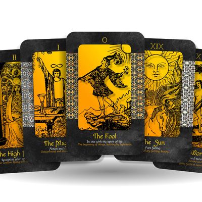 Ibiza Tarot- Pixie Tarot - Major Arcana - Classic Tarot | Fortune Telling Tarot Cards Deck for Beginners |Authentic Tarot Experience - Set of 22 Cards