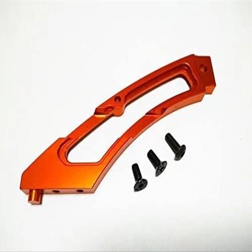 Aluminum Alloy Rear Anti-Bending Plate - 1PC Set for #101210 Orange Flux Upgrade Parts HPI BULLET3.0 MT ST Ken Block WR8