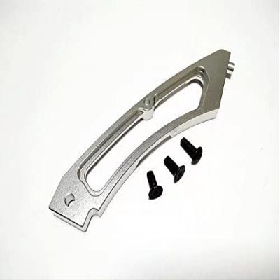 Aluminum Alloy Rear Anti-Bending Plate - 1PC Set for #101210 Silver Flux Upgrade Parts HPI BULLET3.0 MT ST Ken Block WR8