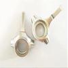 for RC 1/10 CC01 CC-01 TA02 TA03 Alloy Aluminum Front Kunckle Arm Upgrade Parts-1PR Silver view 2
