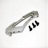 Aluminum Alloy Front Chassis Brace - 1PC Set for #101210 Silver Flux Upgrade Parts HPI BULLET3.0 MT ST Ken Block WR8 view 2