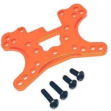 Aluminum Alloy Front/Rear Shock Tower-1PC Set for 107887 Orange Flux Upgrade Parts Ken Block WR8 RC car
