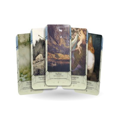Ibiza Tarot Folktales Tarot - Major Arcana - Norwegian Art Cards | Fortune Telling Tarot Cards Deck for Beginners | Authentic Tarot Experience - Set of 22 Cards