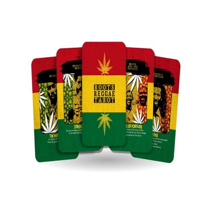 Ibiza Tarot Roots Reggae Tarot - Major Arcana Cards | Fortune Telling Tarot Cards Deck for Beginners | Authentic Tarot Experience - Set of 22 Cards