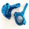 for RC 1/10 CC01 CC-01 TA02 TA03 Alloy Aluminum Front Kunckle Arm Upgrade Parts-1PR Blue view 1