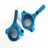 for RC 1/10 CC01 CC-01 TA02 TA03 Alloy Aluminum Front Kunckle Arm Upgrade Parts-1PR Blue view 2
