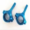 for RC 1/10 CC01 CC-01 TA02 TA03 Alloy Aluminum Front Kunckle Arm Upgrade Parts-1PR Blue view 3