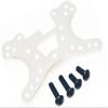 Aluminum Alloy Front/Rear Shock Tower-1PC Set for 107887 Silver Flux Upgrade Parts Ken Block WR8 RC car view 1