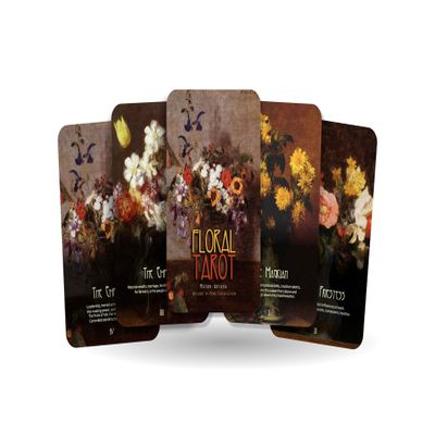 Floral Tarot - Major Arcana - Henri Fantin-Latour art