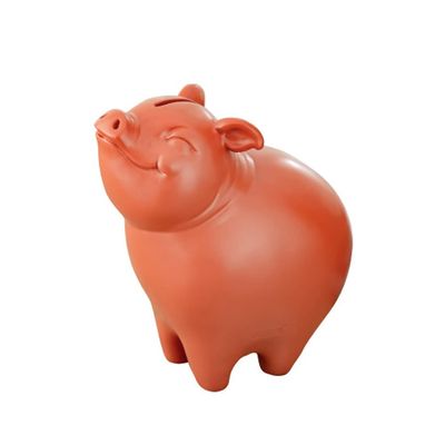 hanxiaoyishop Piggy Bank Large-Capacity Piggy Bank Creative Pig Change Bank Adult Children Money Bank Unbreakable Resin Cash Box Practical Gifts for Students Piggy Banks