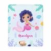 Artsadd Custom Blanket for Baby Boys Girls with Name Mermaid Personalized Blankets for Toddler Fuzzy and Fleece Soft Blanket Birthday Gifts for Kids 30"x40" view 1