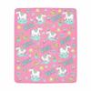 Artsadd Custom Blanket for Baby Boys Girls with Name Unicorn Personalized Blankets for Toddler Fuzzy and Fleece Soft Blanket Birthday Gifts for Kids 50"x60" view 1