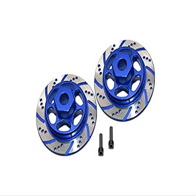 AXIAL RBX10 RYFT Aluminum Hex With Brake Disk (Silver Inlay Version) - 4pc set - GPM RBX010 [RBX010]