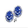 AXIAL RBX10 RYFT Aluminum Hex With Brake Disk (Silver Inlay Version) - 4pc set - GPM RBX010 [RBX010] view 1