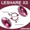 LESHARE Unresponsive Yoyo Professional [Responsive Bearing Included Auto Return] with Ball Bearing Mosaic Extraordinary Yo-Yos Ball Sleeper Yoyos, Red view 3