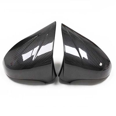 Eppar New Carbon Fiber Side Mirror Cover Stickers Compatible With Lexus RC RC300h RC350 2014-2018 (C-Style)
