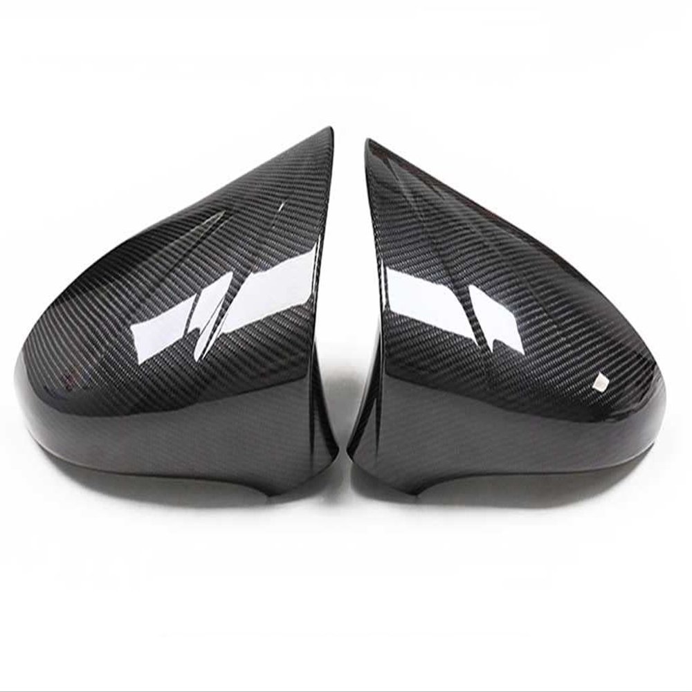 Eppar New Carbon Fiber Side Mirror Cover Stickers Compatible With Lexus RC RC300h RC350 2014-2018 (C-Style)