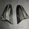 Eppar New Carbon Fiber Side Mirror Cover Stickers Compatible With Lexus RC RC300h RC350 2014-2018 (B-Style) view 1