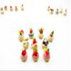 Dollhouse Miniature Food Mixed 10 Fruit Cupcake Bakery Tiny Bakery Supply 16103 view 1