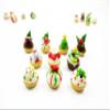 Dollhouse Miniature Food Christmas Seasonal Mixed 10 Cupcake Bakery Supply 16100 view 2