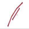 Axial 1/10 RBX10 Ryft 4WD Rock Bouncer AXI03005 Upgrade Parts Aluminum Front Steering Tie Rods - 2Pc Set Red view 1