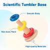 Adena Montessori Baby Toys for 6-12months Rocking Stacker Designed for Toddlers view 3
