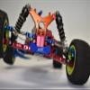 GPM For Losi 1/18 Mini-T 2.0 2WD Stadium Truck Upgrade Parts Aluminum Rear Bumper - 1Pc Set Black view 4