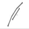 Axial 1/10 RBX10 Ryft 4WD Rock Bouncer AXI03005 Upgrade Parts Aluminum Front Steering Tie Rods - 2Pc Set Gray Silver view 1