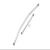 Axial 1/10 RBX10 Ryft 4WD Rock Bouncer AXI03005 Upgrade Parts Aluminum Front Steering Tie Rods - 2Pc Set Silver view 1