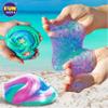 Summer Gift Mermaid Slime Kit for Girls, FunKidz Shimmer Slime Making Kit for Kids Age 8-12 DIY Soft Glitter Glossy Metallic Slime Toy view 2