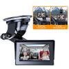 Baby Car Mirror Baby Rear Facing Seat Camera, Baby Car Seat Mirror Camera with Wide Crystal Clear View Monitor, Great Night Vision, Adjustable Sucker Bracket, Easily Observe The Baby's Move view 2