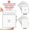 Hygloss Products Blank Bingo Cards to Write On - 150-Pack White - Large Size Bingo Sheets Disposable - Activities for Classroom, Parties, Contests, Weddings, Events & More view 2