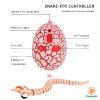 FauKait Remote Control Snake Toy RC&Robot Electric Snake Toy Fast Moving of Fake Rattlesnake Christmas Halloween Toys Party Favor Gifts Joke Prank for Kids Boys(Brown) view 4