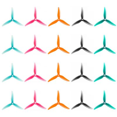 GEMFAN Hurricane 51466V2 Propellers 3-Blades Props for 2207-2306 and up Brushless Motor FPV Racing Drone Quadcopter Frame Kit 20 pcs 10CW 10CCW