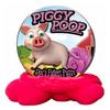 Piggy Poop Fidget Putty Stress Relief Therapy Dough Pink Therapeutic Toy in Metal Tin Funny Office, School, Home Tension Release Relaxation Putty view 2