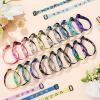 Chivao 40 Pcs WWJD Bracelets Bulk What Would Jesus Do Religious Christian Bracelets Friendship Colorful Woven Wristbands Church Party Favors for Men Women Boys Girls, 20 Styles view 3