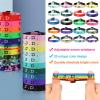Chivao 40 Pcs WWJD Bracelets Bulk What Would Jesus Do Religious Christian Bracelets Friendship Colorful Woven Wristbands Church Party Favors for Men Women Boys Girls, 20 Styles view 4