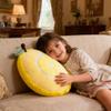 YONLIT Lemon Plush Pillow Cute Fruit Stuffed Animal Soft Plushie Snuggly Hugging Pillow Toy Gifts for Kids Brithday Lemon Lover and Christmas 12.6 Inches (Yellow) view 4