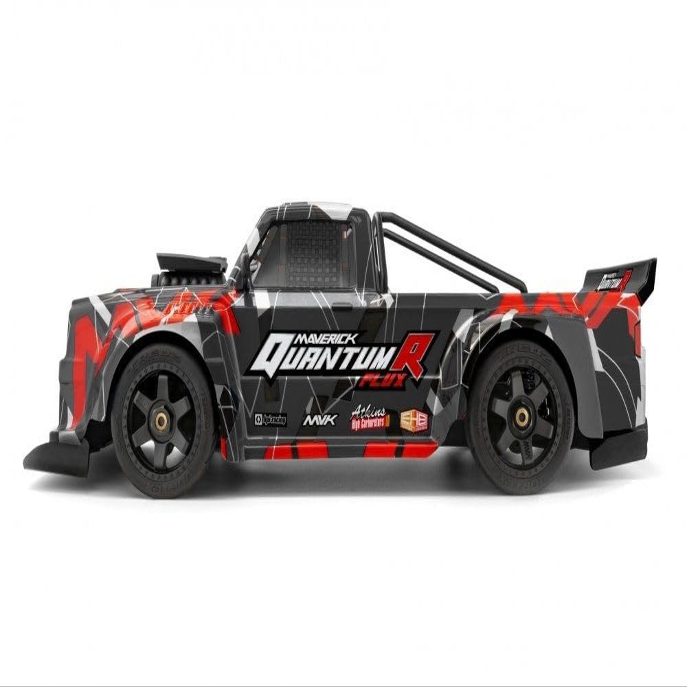 Maverick 150313 QuantumR Flux 4S 1/8 4WD Race Truck - Grey/Red
