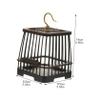 POPETPOP Mesh Cage Wooden Habitat Terrarium Cricket Cage Boys and Girls Educational Toy Outdoor Catching Box view 2