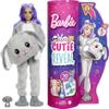 Barbie Cutie Reveal Fashion Doll with Puppy Plush Costume & 10 Surprises Including Mini Pet & Color Change view 1