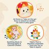 B. toys  Baby Musical Light  Up Hedgehog Toy with Lights & Sounds  Sensory Toy for Newborns, Babies  Music & Glowing Lights  RainGlow Buddy  0+ Months view 2