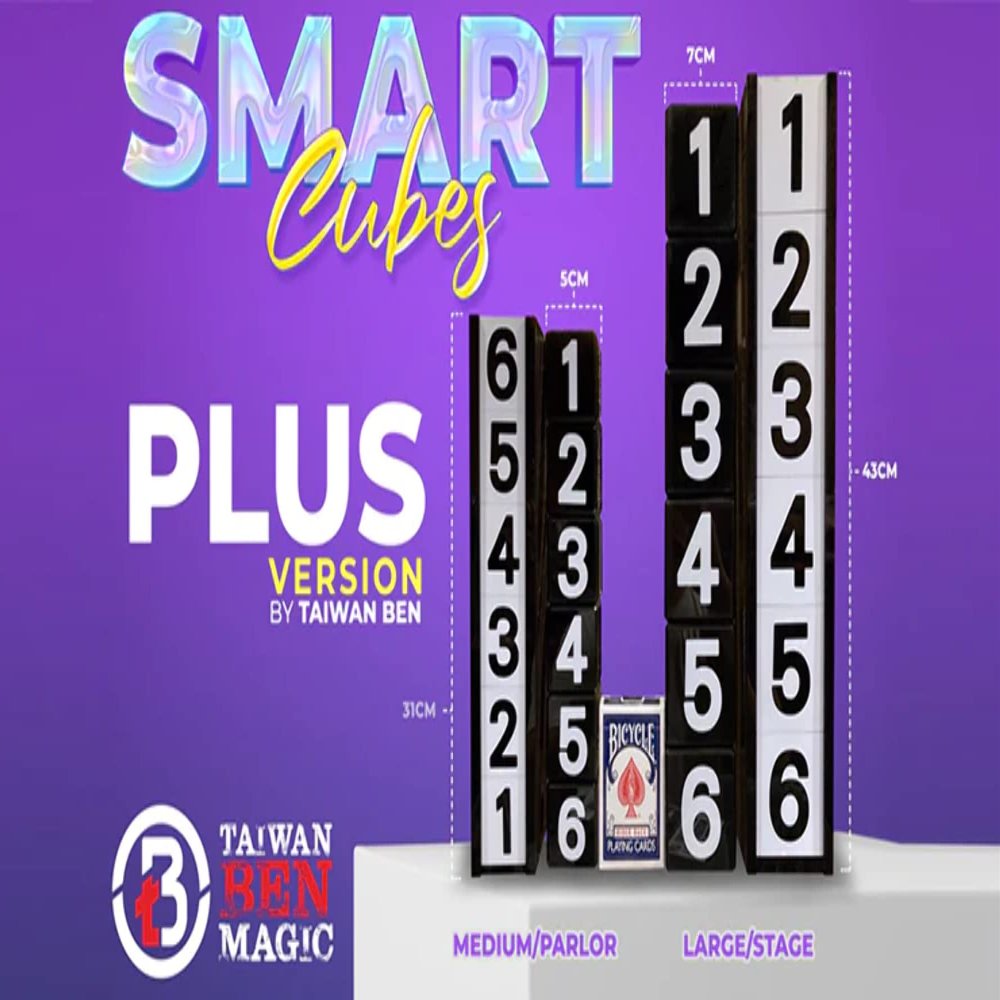 Smart Cubes Plus (Large/Stage) by Taiwan Ben - Trick