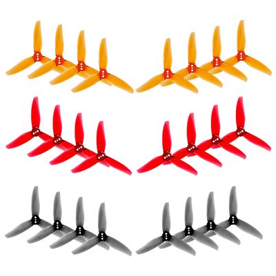 Gemfan Hurricane 3020 3-Blade Props 3 Holes for Brushless Motor RC Drone FPV Racing Toothpick 24pcs 12CW 12CCW