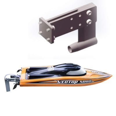 Remote App Controlled Watercraft Replacements Battery Propeller Servo Parts for 2.4G Remote Control Car Remote Control Boat Electric RC Vehicle Boat (Shaft Holder)